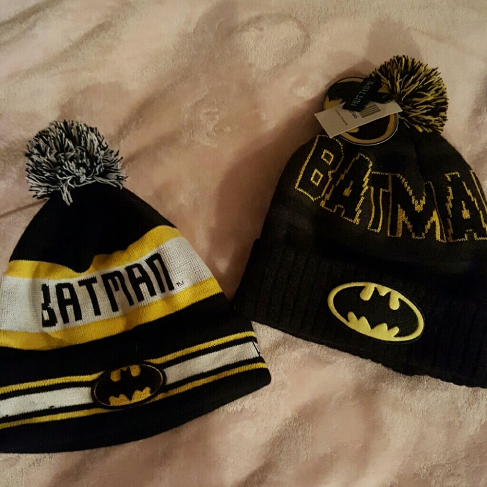 "SOLD" Bundle...2 batman beanies